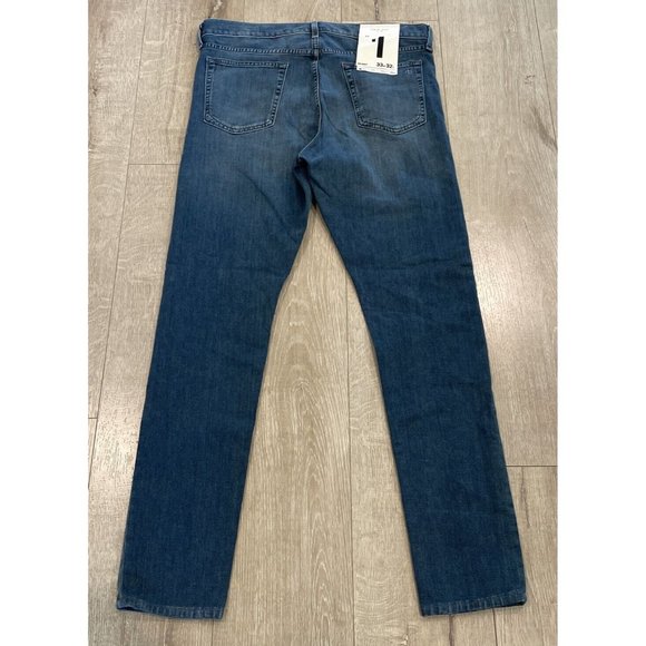 Rag & Bone Women's Jeans Fit 1 Skinny Brockie Blue W33 L32 (34x31) NEW - Picture 2 of 12